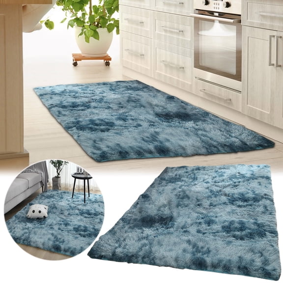 RKZDSR Soft and Stylish Plush Area Rug: Upgraded Durable Rectangular Rug for Indoor Home Decor in Living Room and Bedroom.
