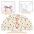 thumbnail image 4 of Rateoe Sushi and Rolls Print Christmas Tree Skirt 36" for Xmas Holiday New Year Party Circle Tree Mat Ornaments Decoration, 4 of 7