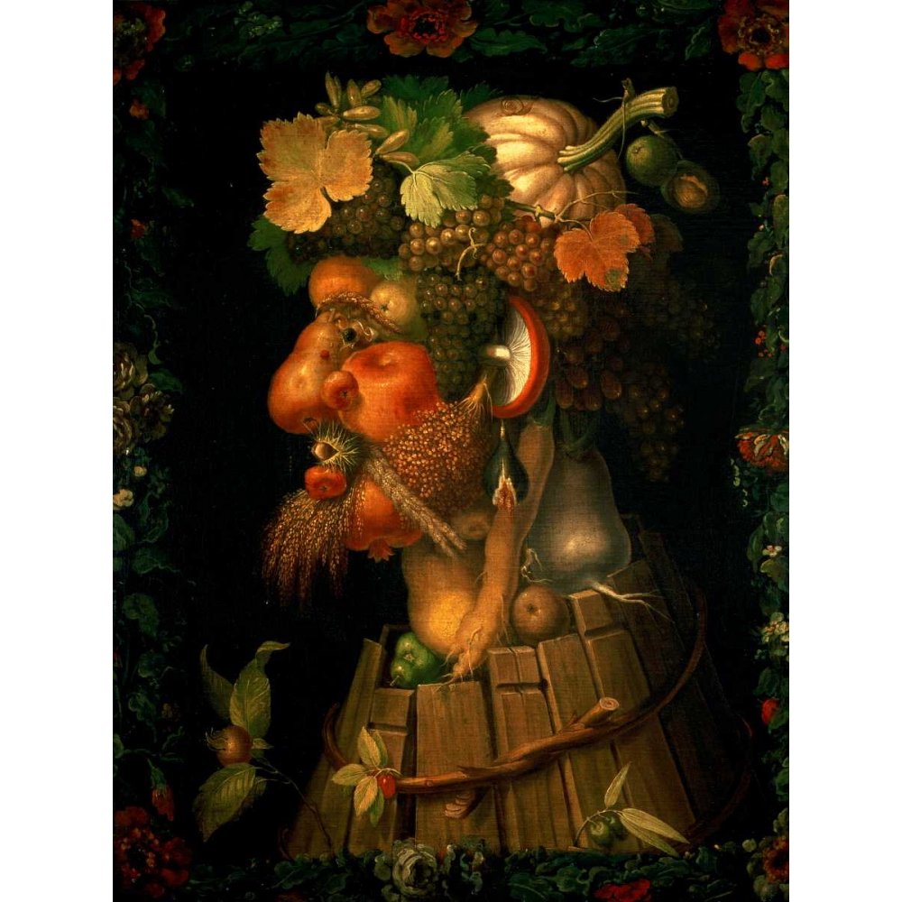 Autumn Stretched Canvas Giuseppe Arcimboldo (22 x 28