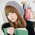 thumbnail image 6 of Elegant Ladies Wool Beret Knit Hat for Autumn Winter Season Warm Soft Comfortable Fashion Headwear Accessory, 6 of 7
