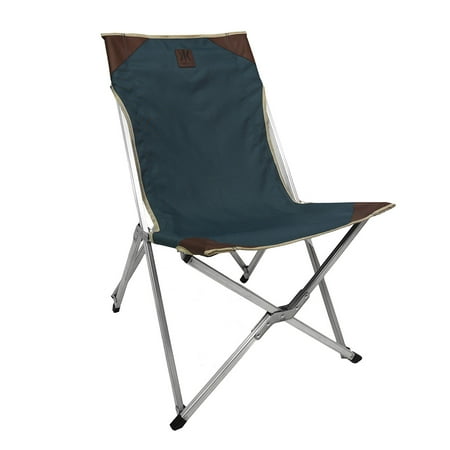 UPC: 0883698991245 | Kijaro Smokey Mountain Blue Repreve Fabric Native Comfort Camping Chair for Outdoor