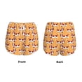thumbnail image 3 of Rateoe Dachshund Dog Puppy Printed 2 in 1 Women's Workout Shorts for Athletic Gym Running Shorts with Phone Pockets-X-Large, 3 of 7