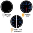 thumbnail image 5 of GlowShift | 2-1/16" (52mm) Tinted 7 Color Series 30 PSI Fuel Pressure Gauge for Cars and Trucks, 5 of 6