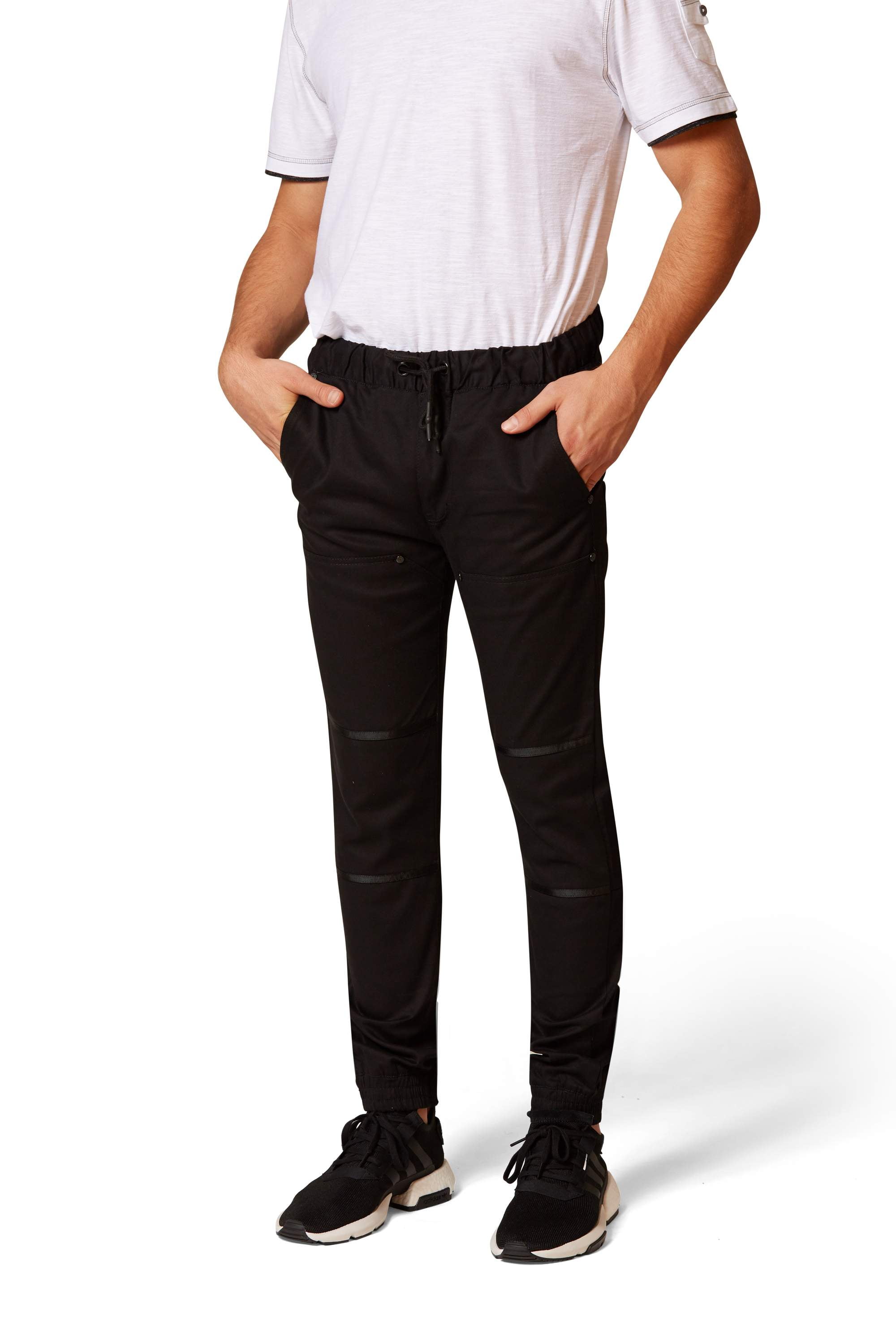 elastic jogger pants