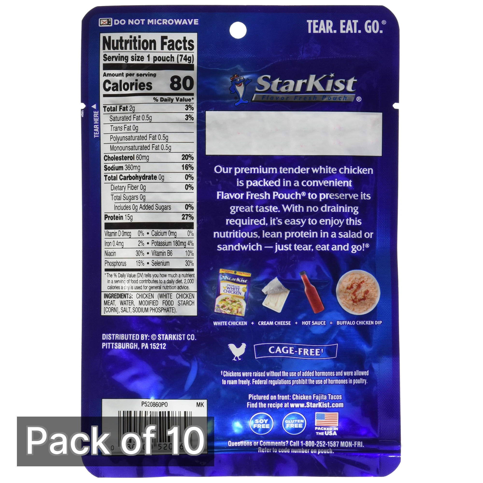 StarKist Premium White Chicken (Pack of 10)