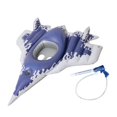 thumbnail image 2 of Flotador inflable con forma de avión para piscina, regalo para nadar en verano en el lago, para niños y niñas. Un jugador, 2 of 9
