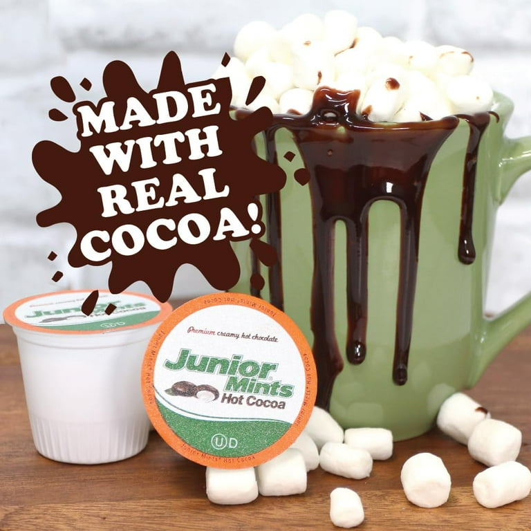 Junior Mints Chocolate Mint Hot Cocoa K-Cups 12 Count with
