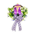 thumbnail image 2 of ABPWLY Easter Wreath Wreath Spring Wreath Wreath Door Wreath Door Hanging Decoration Clearance Home Essentials Canada Days Home Goods St. Patrick's Day, 2 of 7
