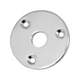 thumbnail image 3 of destyer 2pcs Universal Electric Guitar Jack Bass Output Socket Plate Cover Silver, 3 of 7