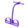 thumbnail image 4 of Siruishop Pedal Resistance Band ,Exercise Band Fitness Equipment Multipurpose ,10 Tube Pull Rope Tension Rope for Back Abdomen Home Gym violet, 4 of 8