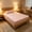 💖Pink_Base#544, variant on Fitted Sheet, Mattress, Ice-Silk Polyester Fabric, 47.2 x 78.7 in, 360° Elastic Strip, Non-Slip Fully Enclosed Coverage, Machine Washable