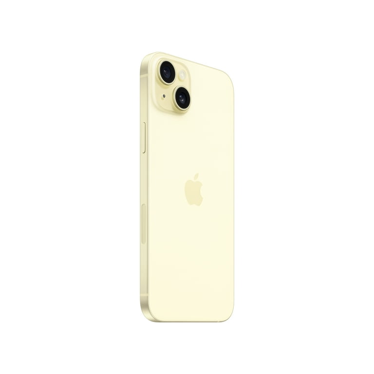 Straight Talk Apple iPhone 15 Plus, 128GB, Yellow - Prepaid Straight Talk Apple iPhone 15 Plus, 128GB, Yellow - Prepaid