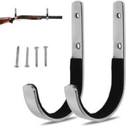 Gun Hanger Stainless Steel Rifle Hangers Premium Gun Rack and Gun Hanger for Wall, Organized Wall Mount for Shotgun