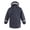 Blue, variant on Boys Rain Jacket Windproof Hooded Outdoor Play Raincoat Lightweight Breathable Comfortable For Kids Toddler Hiking Camping Adventures 18-24 Months Blue