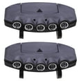 thumbnail image 1 of lámparas profesionales recargables con clip para sombrero, modos de iluminación ajustables, linterna frontal de pesca inteligente con clip y batería (negra), 1 of 7