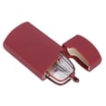 thumbnail image 1 of Elderly Fashionable Reading Glasses Stainless Steel Foldable Portable Presbyopic Glasses(+400 Square Frame Red), 1 of 5