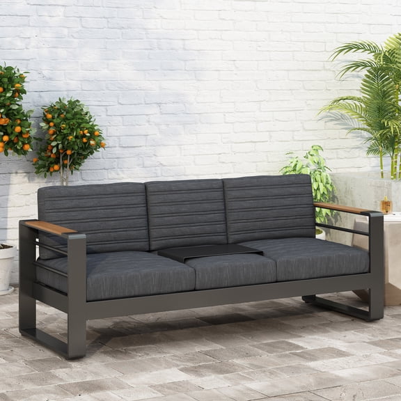 Miekor Furniture GIOVANNA 3 SEATER W5UBLK