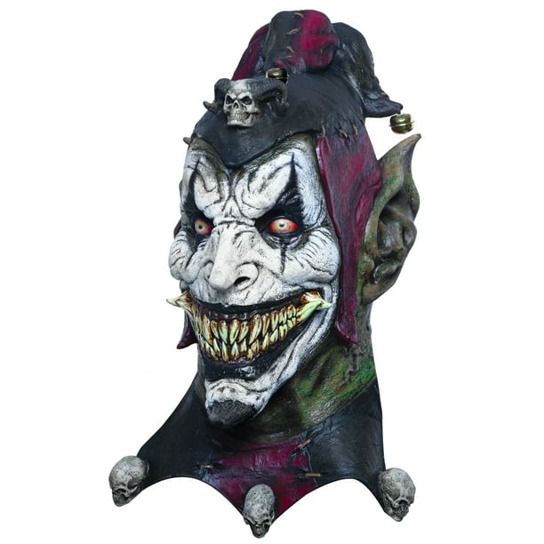 Máscara De Payaso Diabólico Jesterblin Terror Halloween Ghoulish Productions Ghoulish productions Mascara Completa