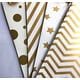 thumbnail image 1 of TTOYOUU Bolsas de compras de regalo de papel Kraft grandes con patrón geométrico, Bolsas de regalos para bodas, Juego de 8 piezas TTOYOUU 43234-2135, 1 of 2