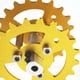 thumbnail image 3 of Rueda motriz sobre orugas de metal tws-03 con acoplador para chasis de carro Oro, 3 of 9