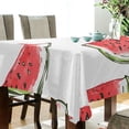 thumbnail image 5 of Yayeee Tablecloths 60" x 90" Rectangle Wrinkle Resistant Party Table Cover, Watermelon Pattern, 5 of 8