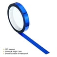 thumbnail image 3 of Uxcell 8mm 12mm 20mm Width 50m Prism Tape Holographic Reflective Adhesive for Crafting Wrapping Decoration Blue, 3 of 5