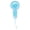Blue, variant on Handheld Portable Fan Hand Fan, USB Rechargeable Personal Fan,Long Small Fan with String