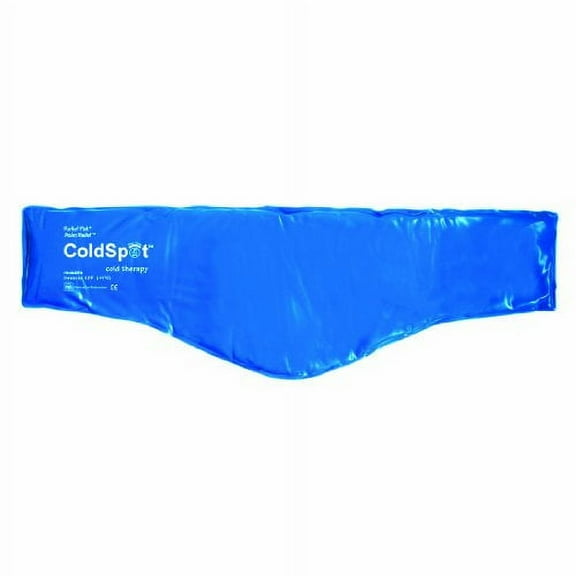 Relief Pak blue-vinyl reusable cold pack, neck (6 x 23")