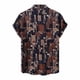 thumbnail image 3 of Camisa de solapa de manga corta con estampado informal de verano para hombre Pompotops  oipoqjl44601, 3 of 7