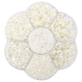 thumbnail image 3 of Perlas Redondas Sunnimix 2800Pcs Perlas Semirredondas Espalda Plana blanco lechoso, 3 of 8