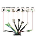 thumbnail image 4 of Electric Bike Motor Controller, Electric Bike Conversion Kit 250W Slot Housing Waterproof  For Cycling, 4 of 8