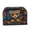 thumbnail image 2 of Vsdgher Playful Leopard Art 2 Slice Toaster Cover, Appliance Covers Toaster Cover Fits for Most Standard 2 slice Toasters, 2 of 7