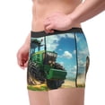 thumbnail image 3 of JUNZAN Green Tractor Field Mens Underwear Boxer Briefs for Men’s-XX-Large, 3 of 7