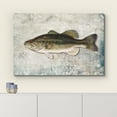 thumbnail image 3 of wall26 Framed Canvas Print Wall Art Largemouth Bass Fish on Granite Background Marine Life Animals Digital Art Realism Nautical Scenic Colorful Ultra for Living Room, Bedroom, Office - 24"x36&qu, 3 of 5