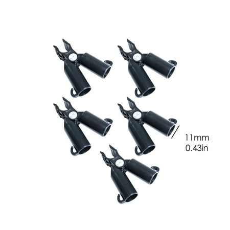 

Tiuneo Clearance Cane Clip Fastener Sprawling Rod Clamp Plant Support A-type Clip Vine Shelf Connector Rattan Clip Clearance sale 5 x Header Connectors