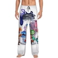 thumbnail image 2 of Lsque inside out 2 Print Men's Pajama Pants, Lounge Pant - Comfortable Home Wear,Elastic Waistband, Stylish Design-Large, 2 of 9