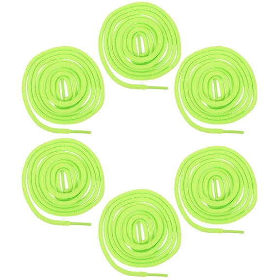 6pcs Sneakers Shoelaces Sports Shoelaces Fashionable Hockey Shoe Straps