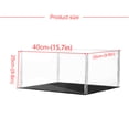 thumbnail image 3 of Yuarrent Vitrina acrílica, soporte organizador de varios tamaños, herramienta de almacenamiento de autoensamblaje para muñecas, figuras de acción, Almacenamiento y organización del hogar 40*25*25 Yuarrent HA011857-07, 3 of 6