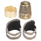 thumbnail image 4 of Dedal Trabajador, Dedal Práctico Ajustable, Costura Pequeña Resistente Para Bordado De Dedos, 4 of 7