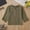 Army Green, variant on Teen Shirts For Girls Solid Short Sleeve Shirt For Girls Loose Soft Summer Clothing Toddler Girl Clothes 11-12 Years Cute Girl Clothing