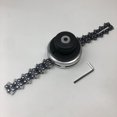 thumbnail image 4 of Universal Grass Trimmer Garden Sieto Cabeza Máquina Hardware Césped Cadena Cabeza Cabeza de Jardinería Equipo de jardinería Accesorios de herramientas de corte negro Speravity TO001198-01, 4 of 7