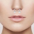 thumbnail image 4 of Bangcool Bague de Nez Sans Perçage 20 Pcs Clip Mignon en Acier Inoxydable Bijou de Nez, 4 of 10