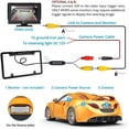 thumbnail image 6 of Universal License Plate Waterproof Rear View Reverse Backup HD 8 LED Camera Kit, 6 of 8