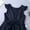 Dark Navy, variant on iEFiEL Flower Girls Bridesmaid Flower Dress Fly Sleeves V Back Satin Birthday Party Dress