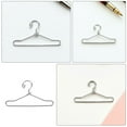 thumbnail image 3 of Dayesque 20pcs Mini Metal Doll Clothes Hangers Set for Dollhouse Accessories, Lifelike Small Garment Display Racks for Baby Dolls, 3 of 9