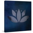 thumbnail image 2 of "Lotus Leaf" Painting Print on Wrapped Canvas, 2 of 7
