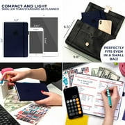 Clever Fox Budget Book 2.0 - Financial Planner Organizer & Expense Tracker Notebook. Money Planner for Monthly Budgeting and Personal Finance. Colored Edition, Compact Size (5.3 x 7.7) - Dark Blue