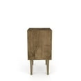 thumbnail image 5 of Manhattan Comfort Liberty Mid Century - Modern Nightstand 1.0 with 1 Cubby Space and 1 Drawer in Rustic Brown, 5 of 9