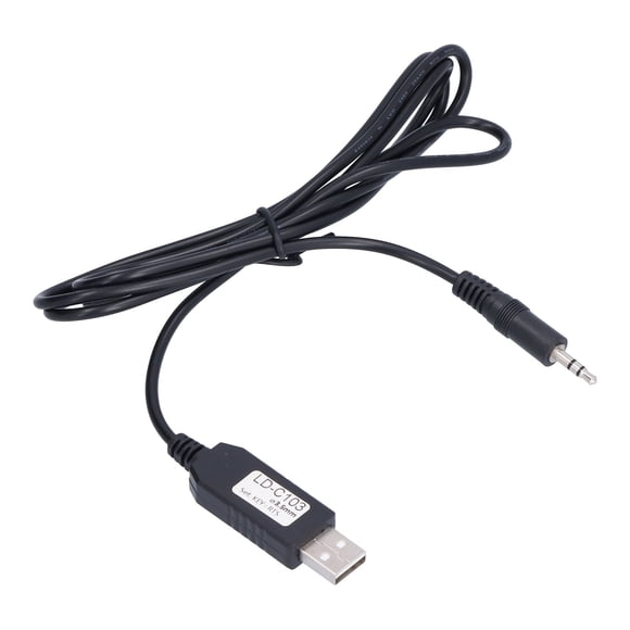 Câble de Connexion 3,5mm, Interface USB Forte Moulage par Injection pour N1mm LD-C103 pour Radio Amateur pour CwType