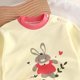 thumbnail image 5 of Vestido de manga larga una línea para las mujeres Estilo Niños impreso cuello redondo blusa y pantalones dos piezas Conjunto de manga larga vestido corto, 5 of 5